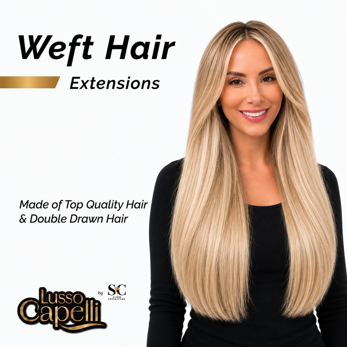 Premium Hair Weft Extensions