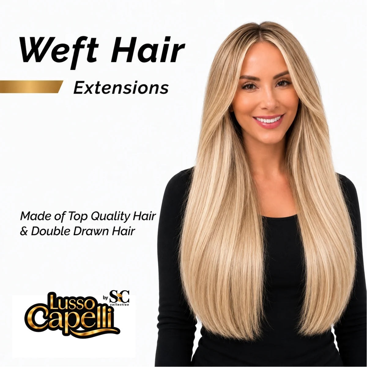 Premium Hair Weft Extensions