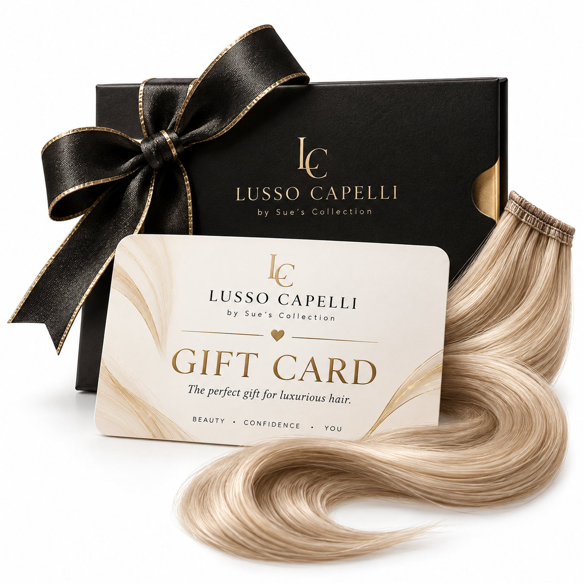 Lusso Capelli Luxury Gift Card For Premium Hair Extensions