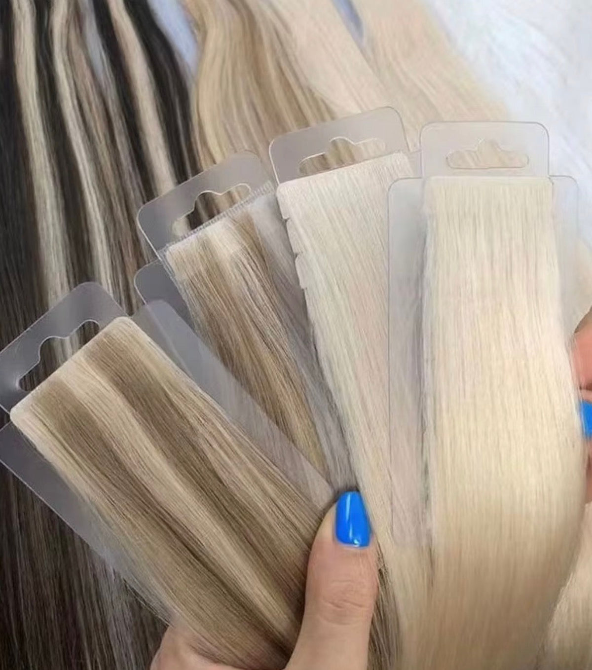 Premium Invisible Tape-In Hair Extensions