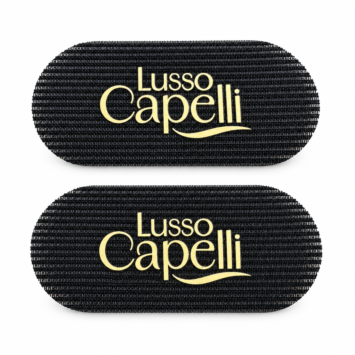 Lusso Capelli woven oval hair sectioning grippers